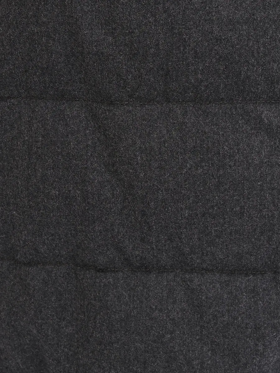 Пуховик шерстяной