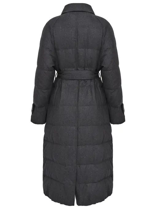 Пуховик шерстяной BRUNELLO CUCINELLI