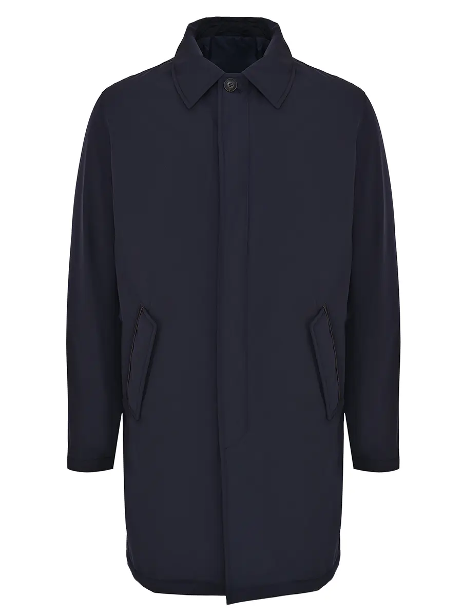 Плащ однотонный