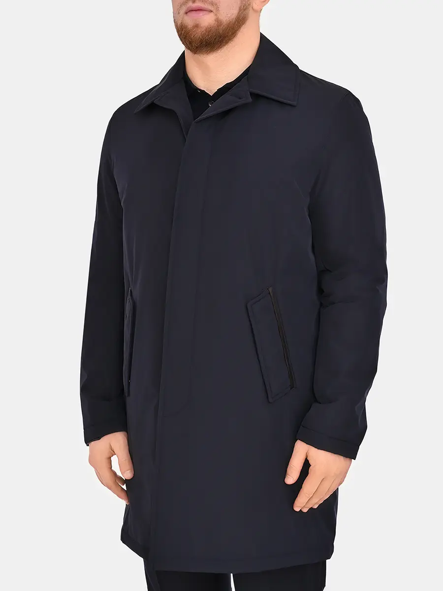 Плащ однотонный