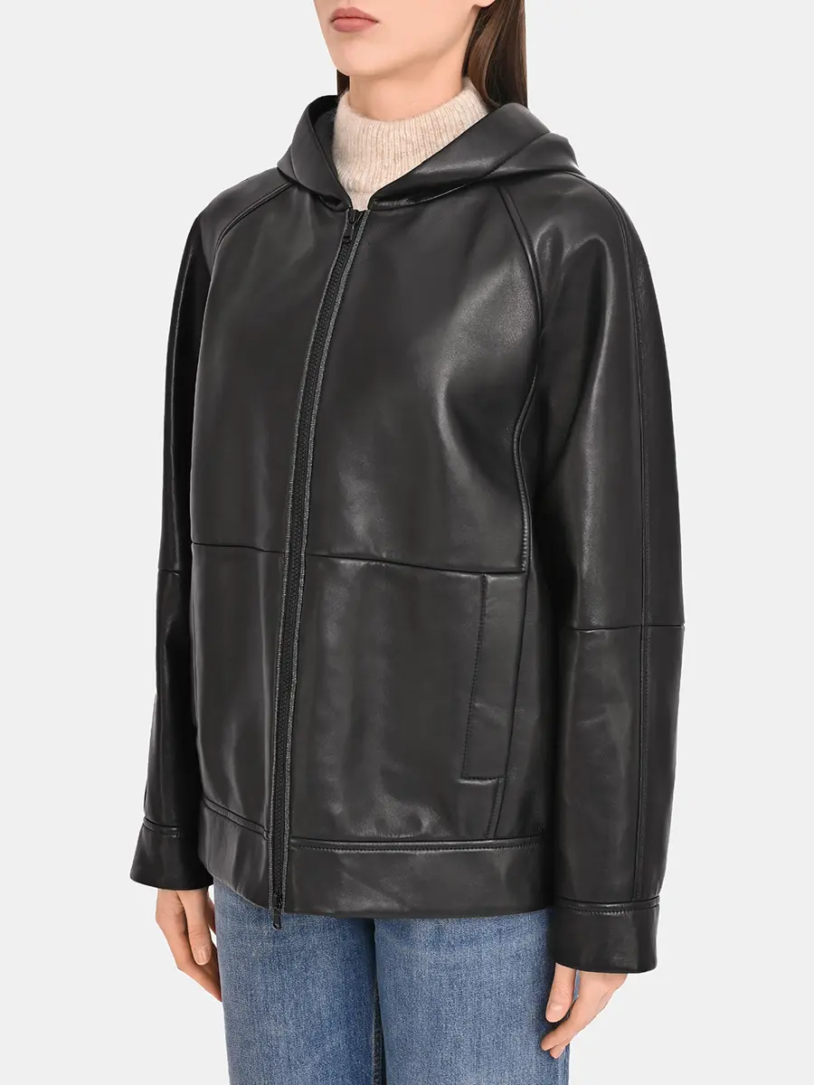 Куртка кожаная