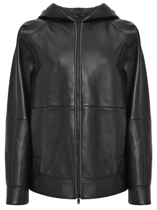Куртка кожаная BRUNELLO CUCINELLI