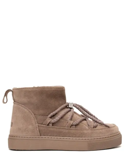 Ботинки замшевые на меху INUIKII
