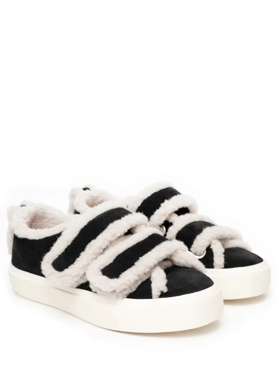 Кеды замшевые на меху