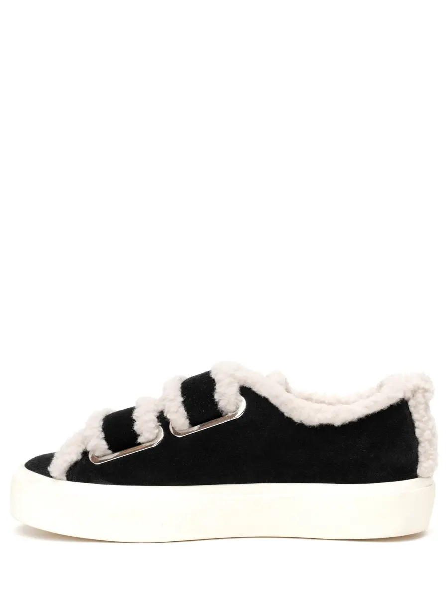 Кеды замшевые на меху