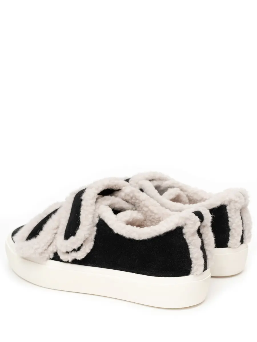 Кеды замшевые на меху