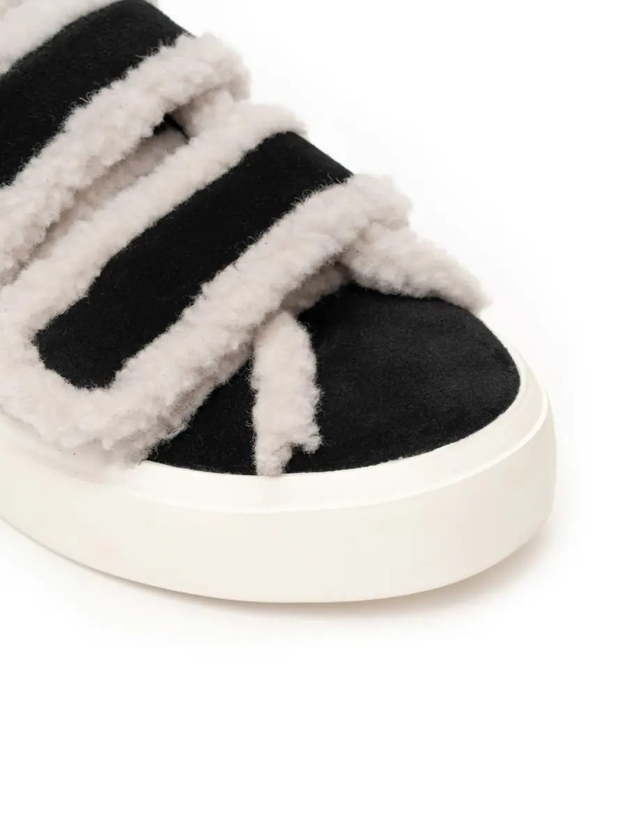 Кеды замшевые на меху