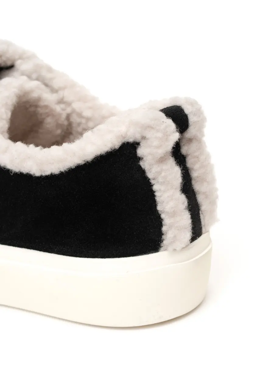 Кеды замшевые на меху