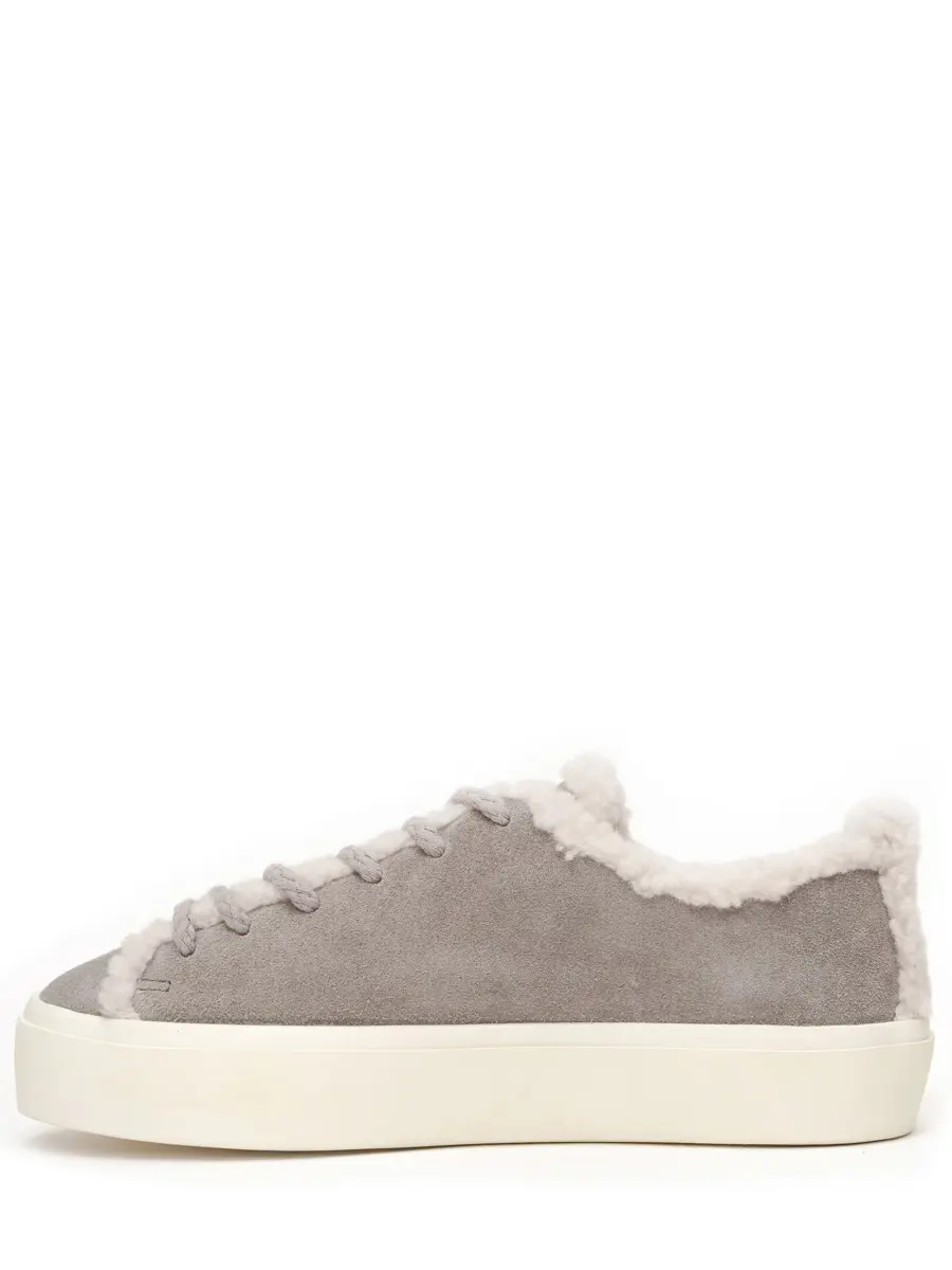 Кеды замшевые на меху