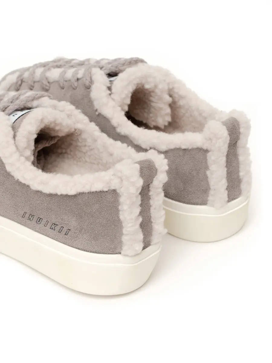 Кеды замшевые на меху