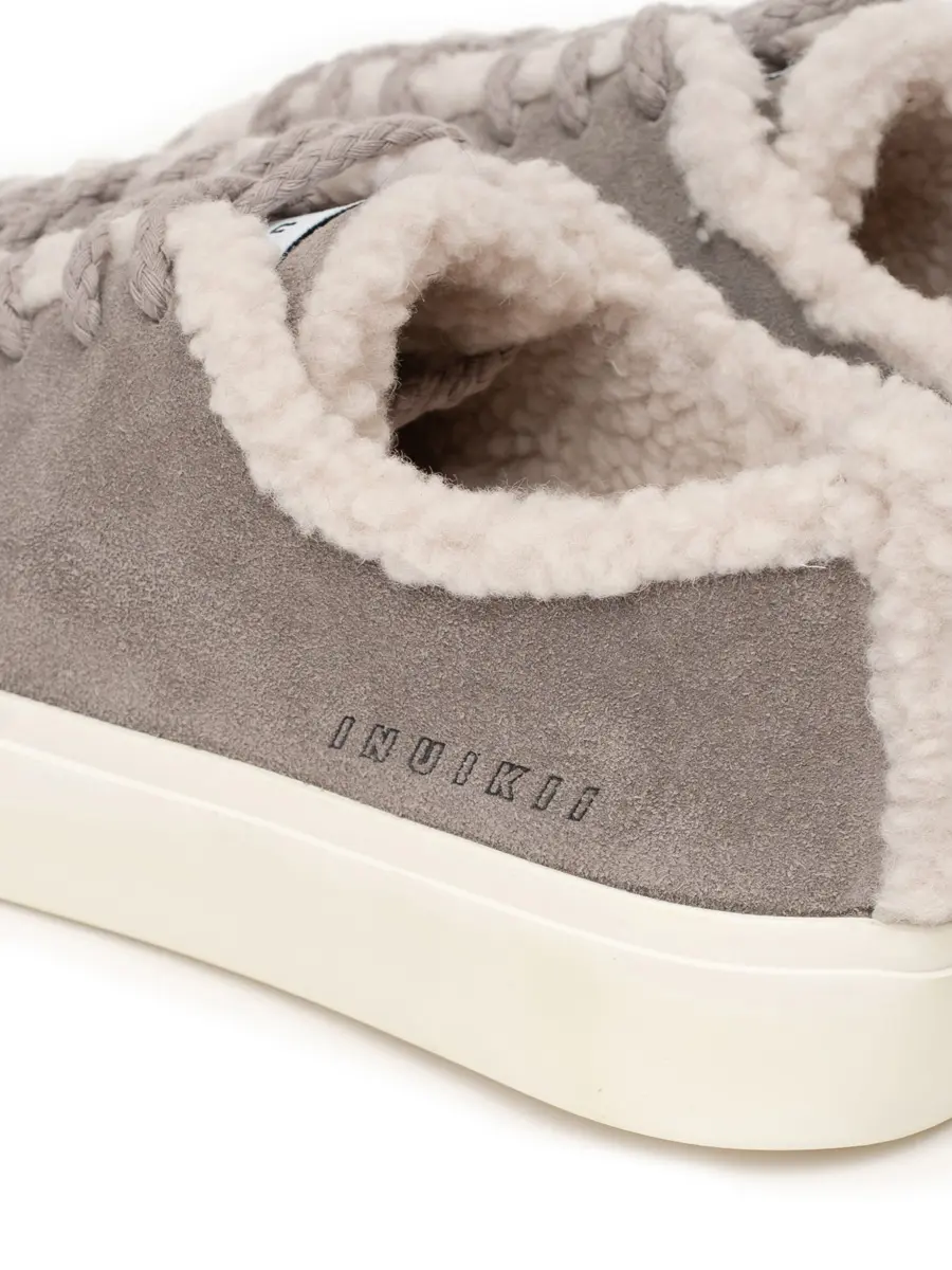 Кеды замшевые на меху