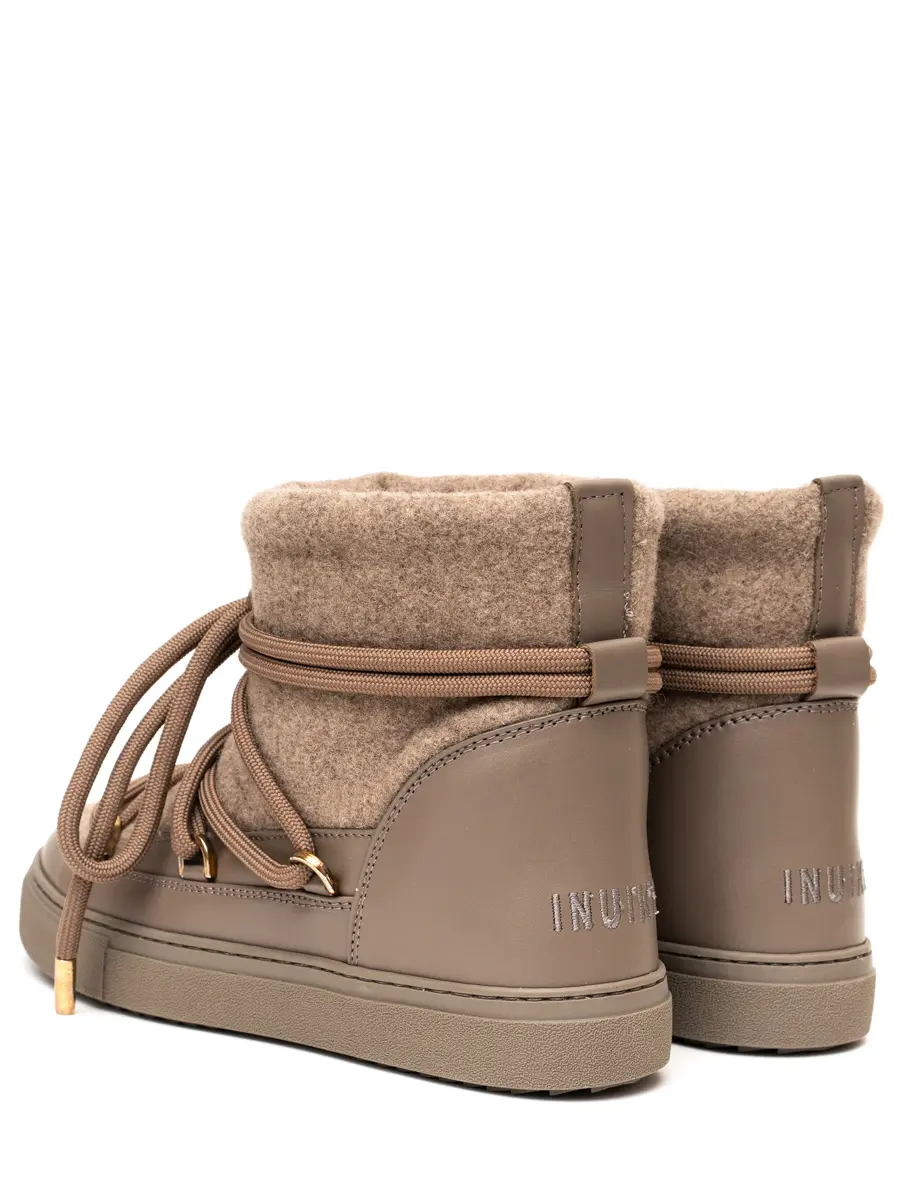 Ботинки комбинированные