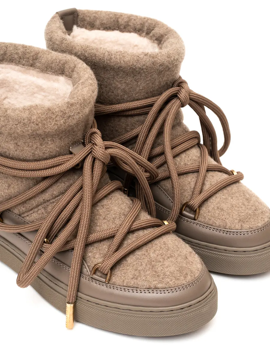 Ботинки комбинированные