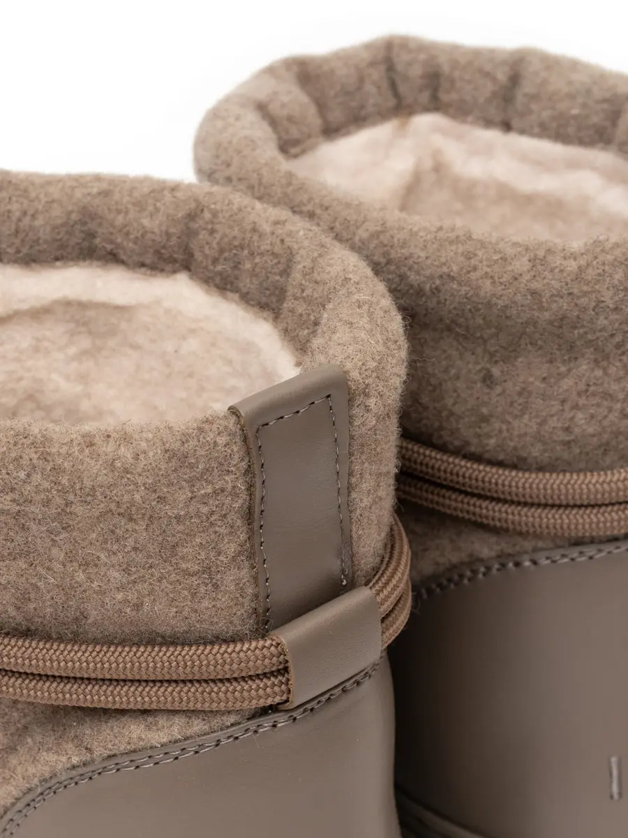 Ботинки комбинированные