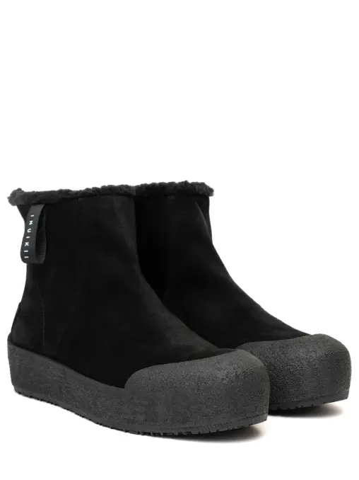 Ботинки замшевые на меху INUIKII