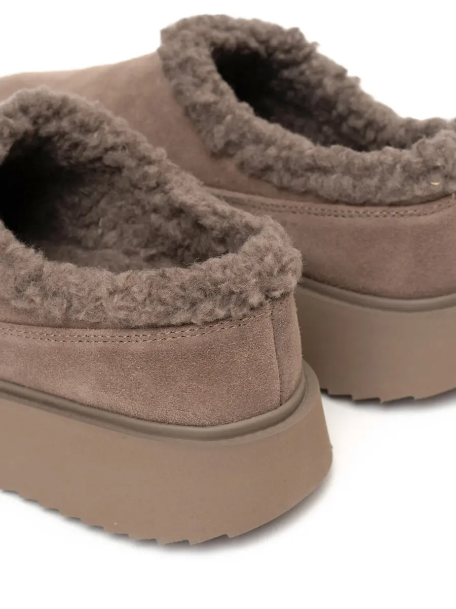 Полуботинки замшевые на меху