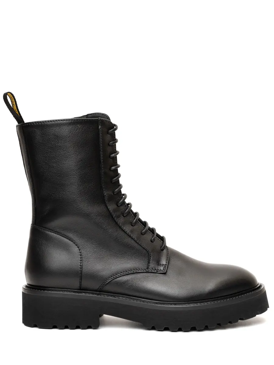 Ботинки кожаные