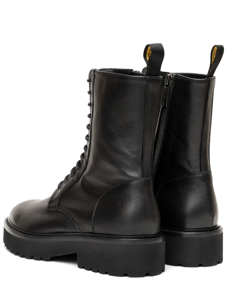 Ботинки кожаные