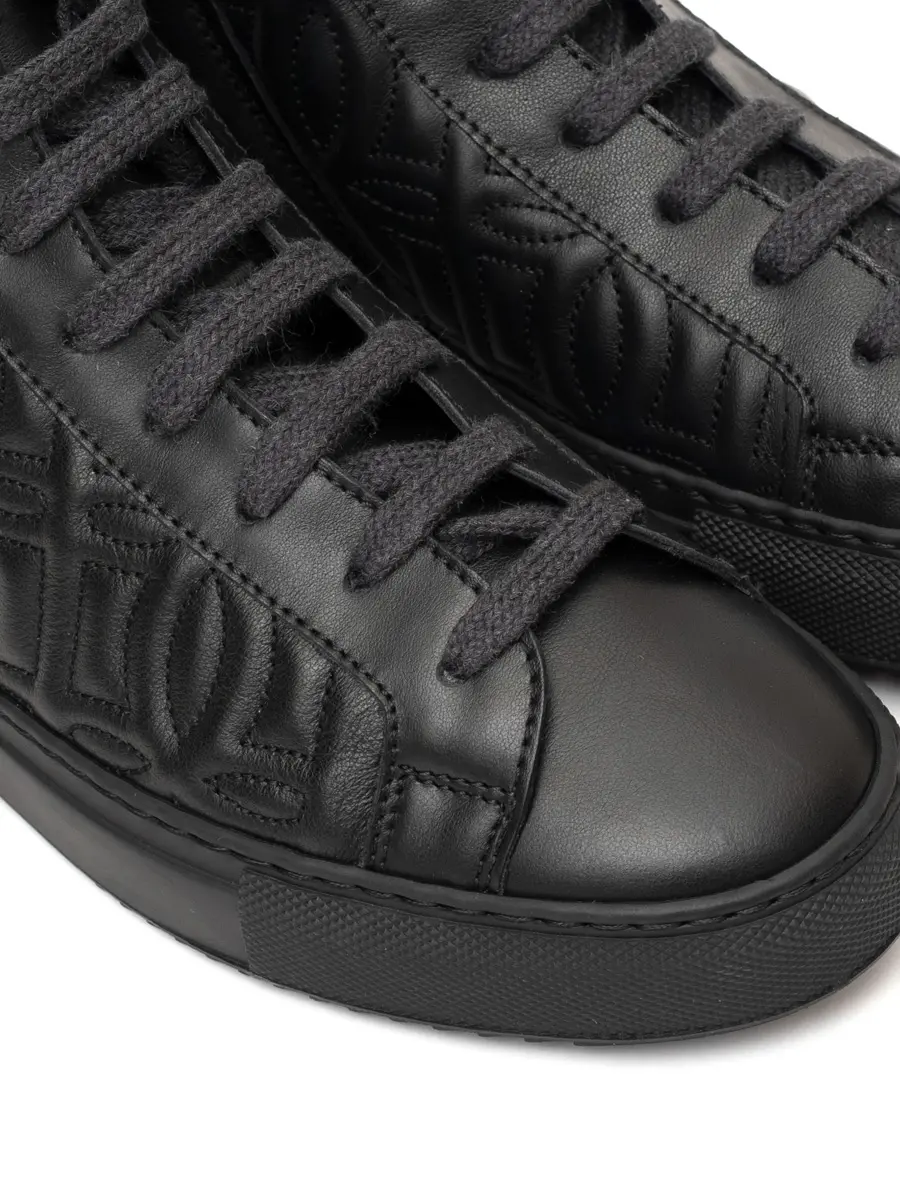 Кеды кожаные на меху