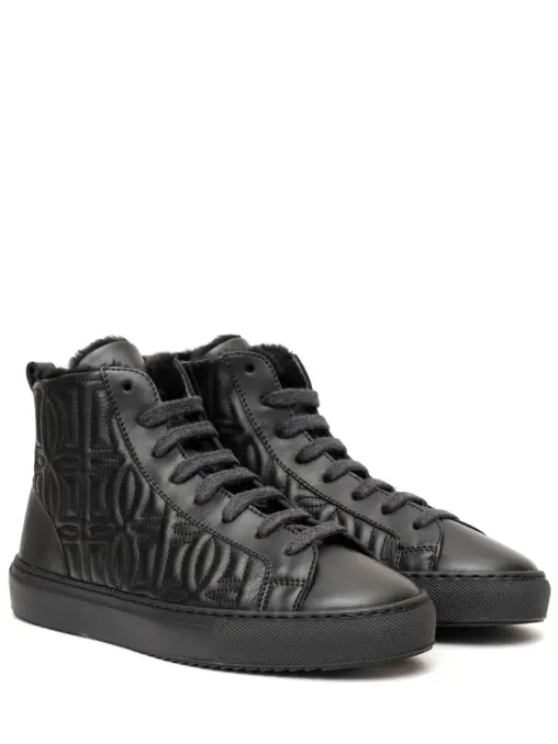 Кеды кожаные на меху DOUCAL`S