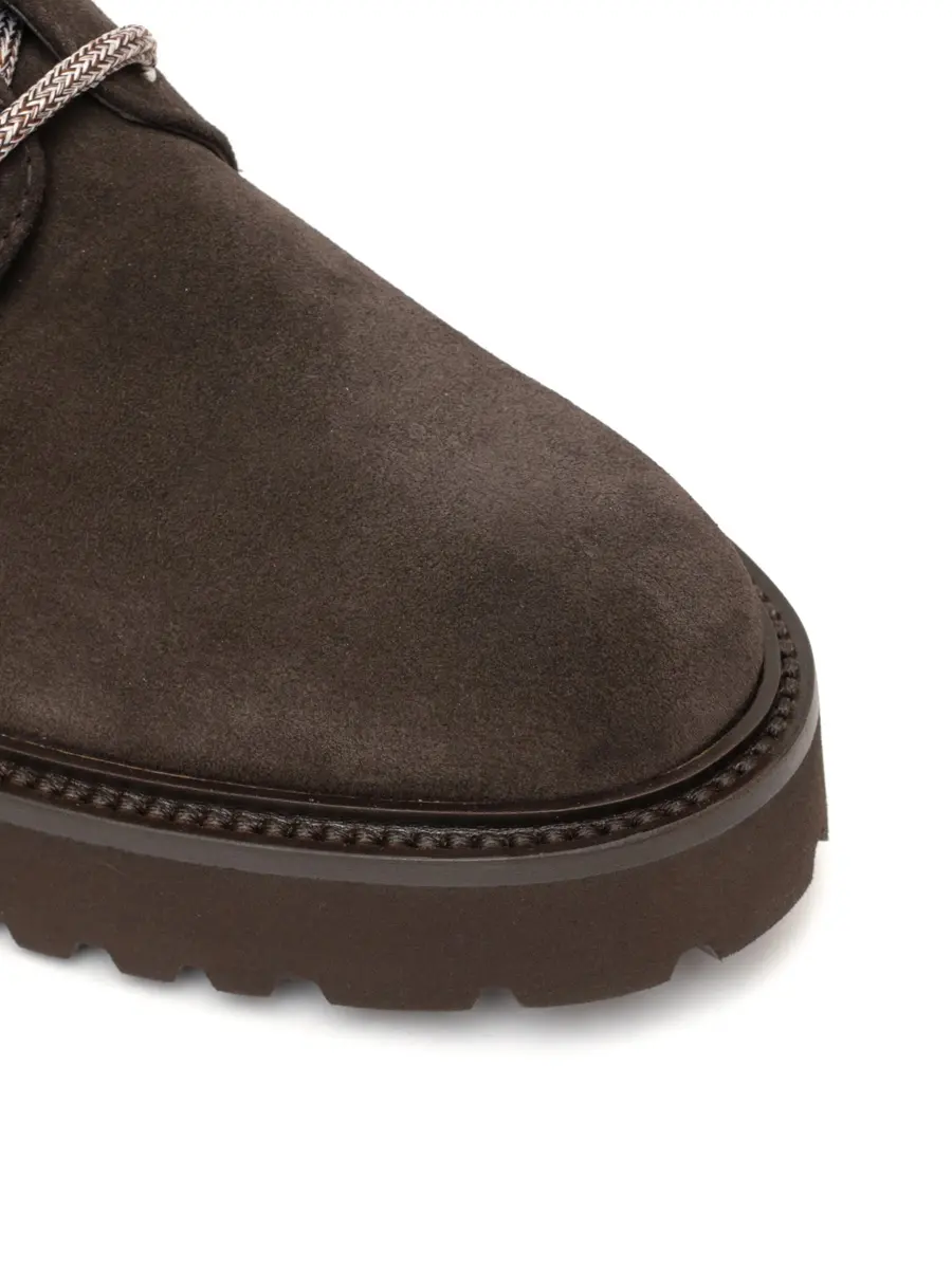 Ботинки замшевые на меху