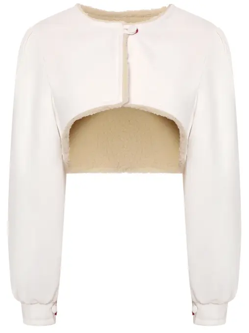 Куртка-болеро из денима на меху "Рукава" АРТЕЛЬ ВОСКРЕСЕНИЕ