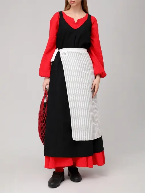 Сарафан из крапивной ткани "Подбойка" АРТЕЛЬ ВОСКРЕСЕНИЕ