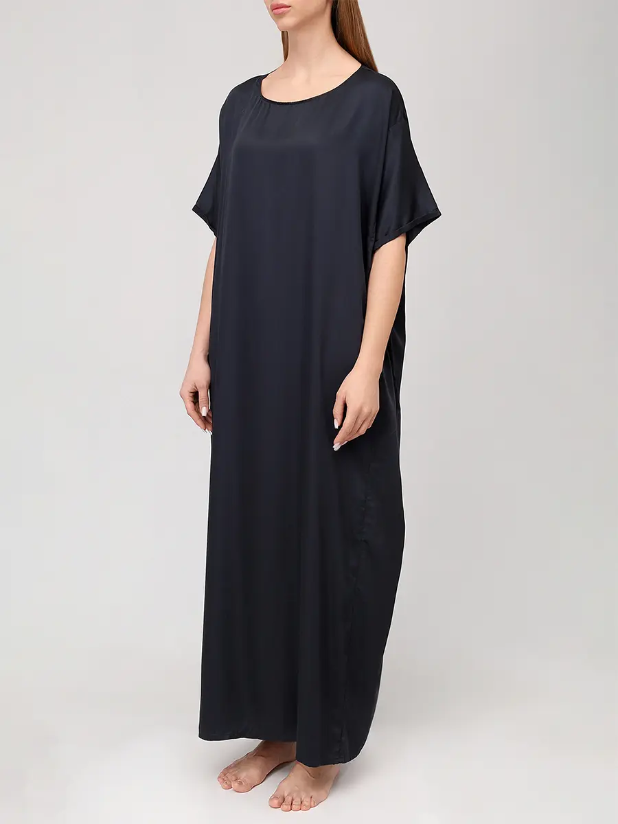 Платье-туника из бамбукового шелка "Исподняя рубаха"