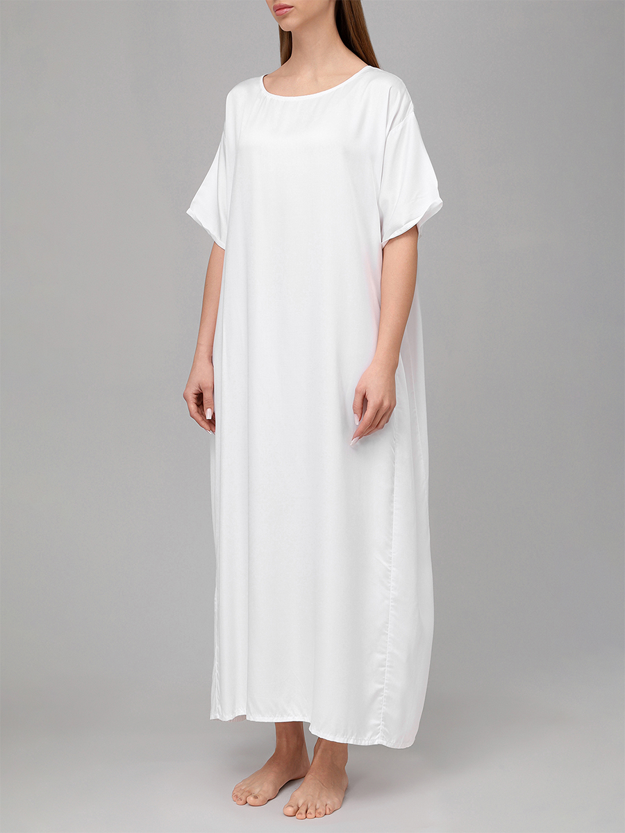 Платье-туника из бамбукового шелка "Исподняя рубаха"