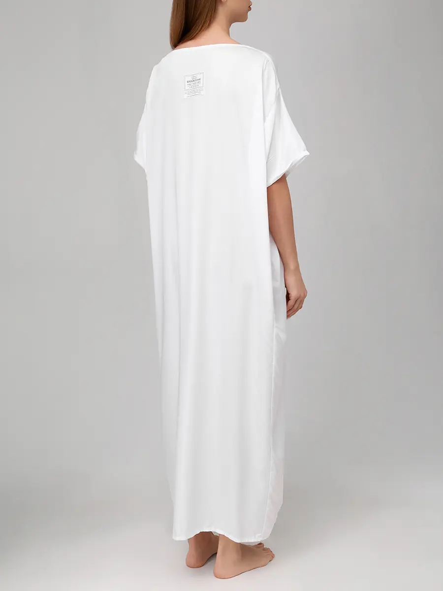 Платье-туника из бамбукового шелка "Исподняя рубаха"