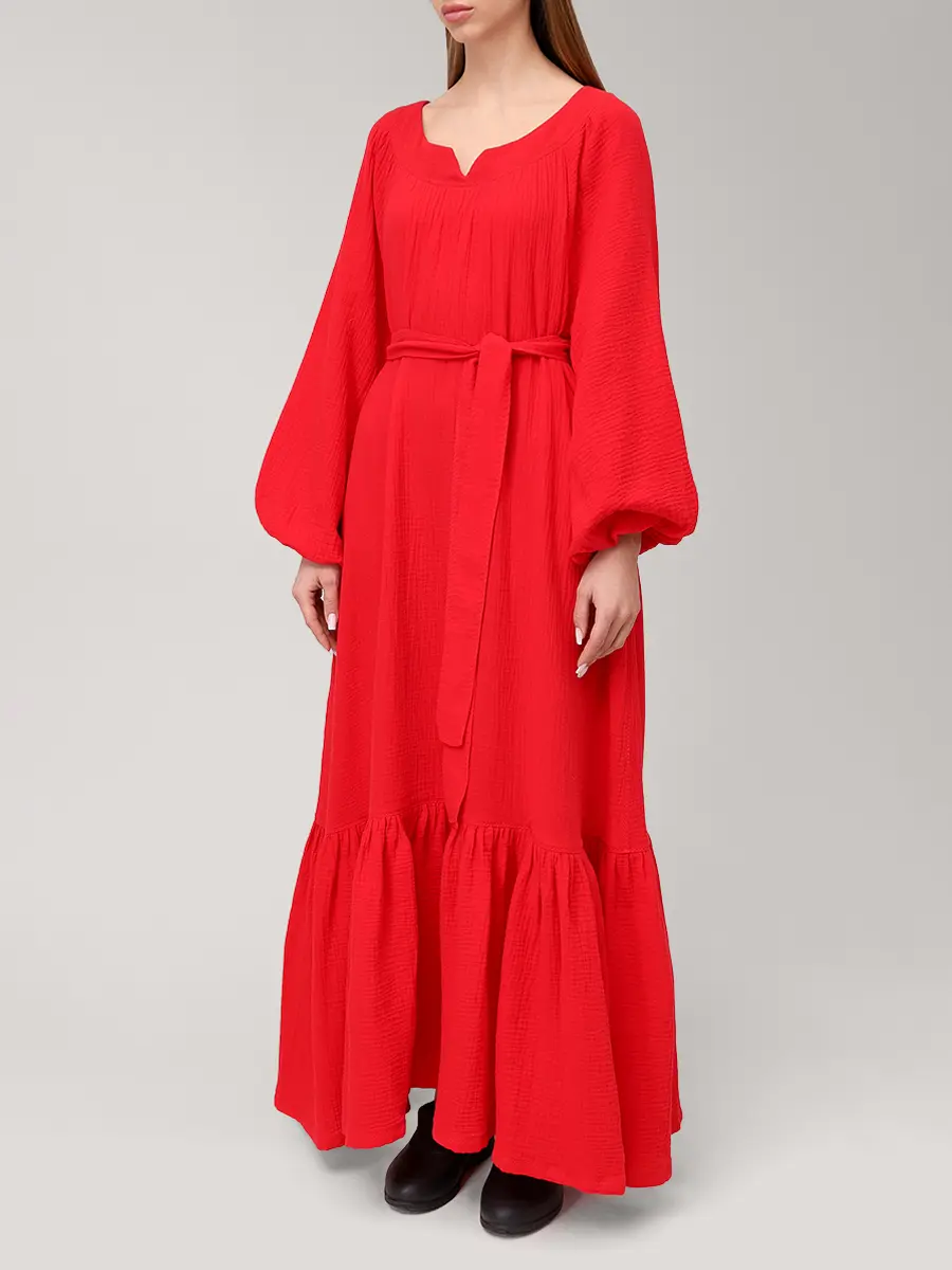 Платье хлопковое