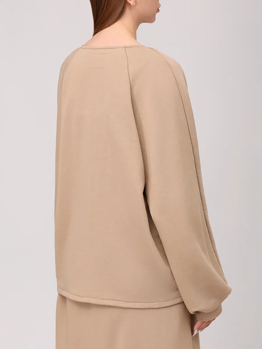 Толстовка из органического хлопка "Косоворотка"