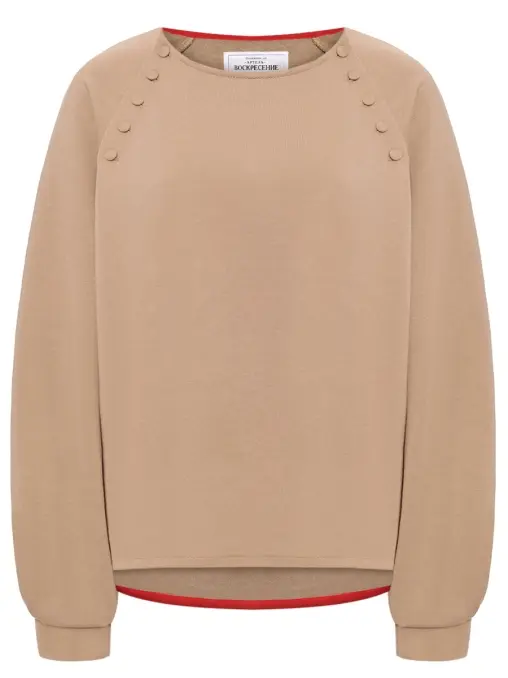 Толстовка из органического хлопка "Косоворотка" АРТЕЛЬ ВОСКРЕСЕНИЕ