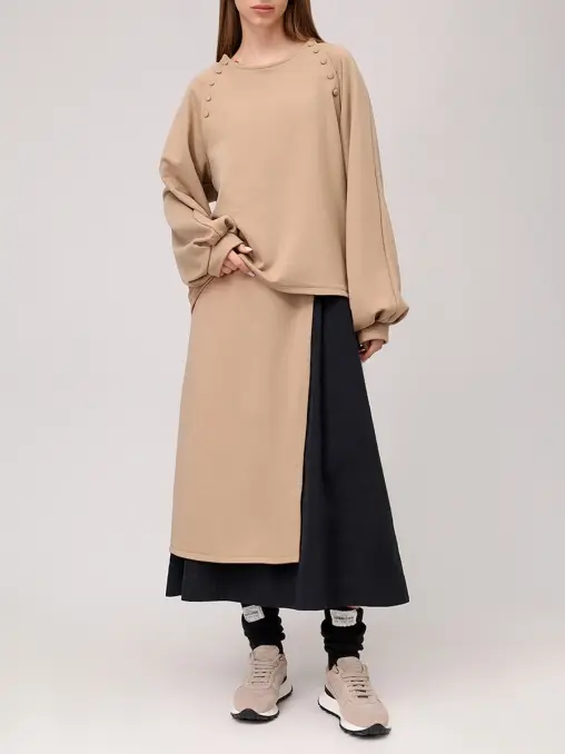 Толстовка из органического хлопка "Косоворотка" АРТЕЛЬ ВОСКРЕСЕНИЕ