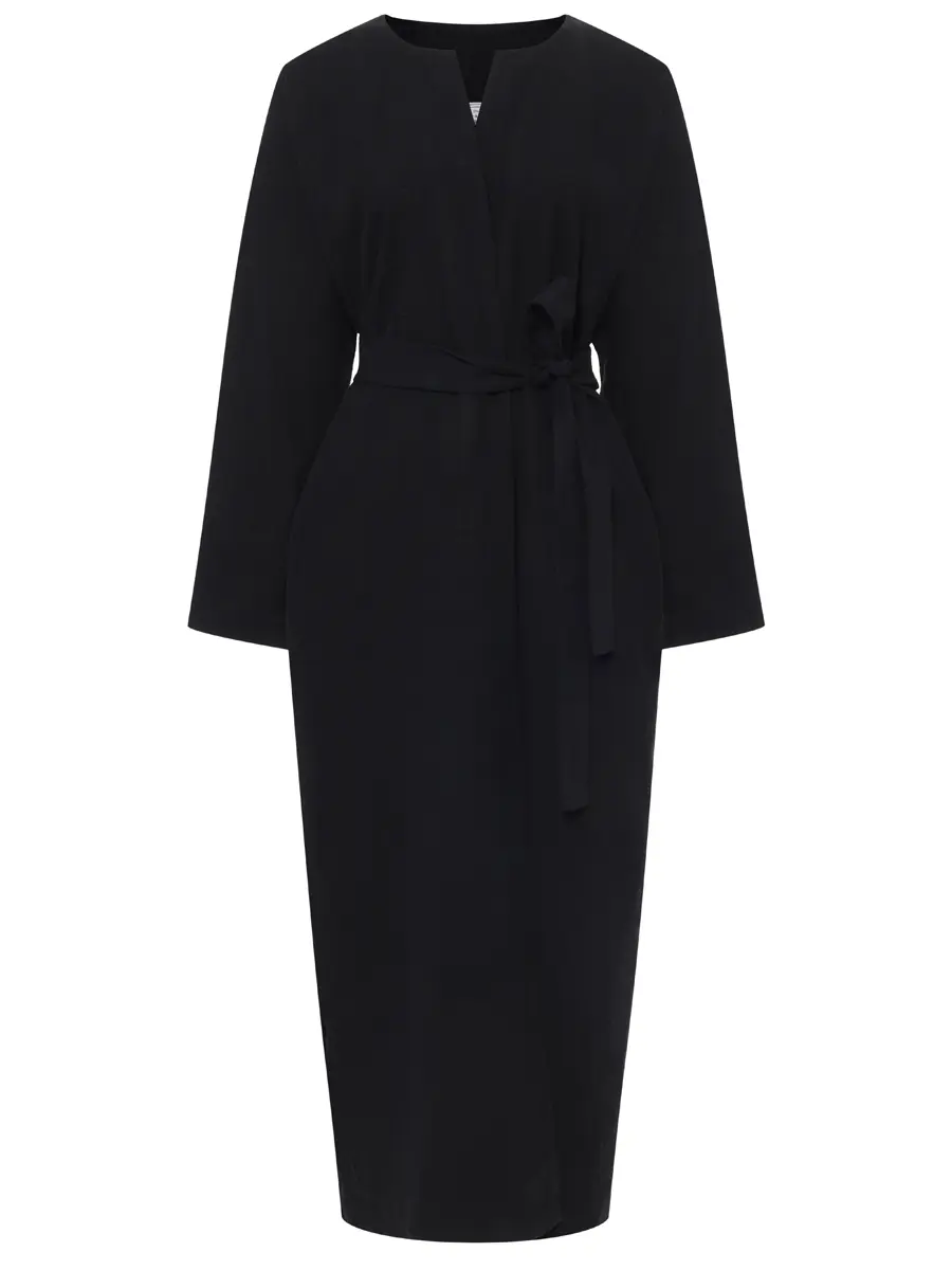 Плащ-кимоно из крапивной ткани "Кафтан"