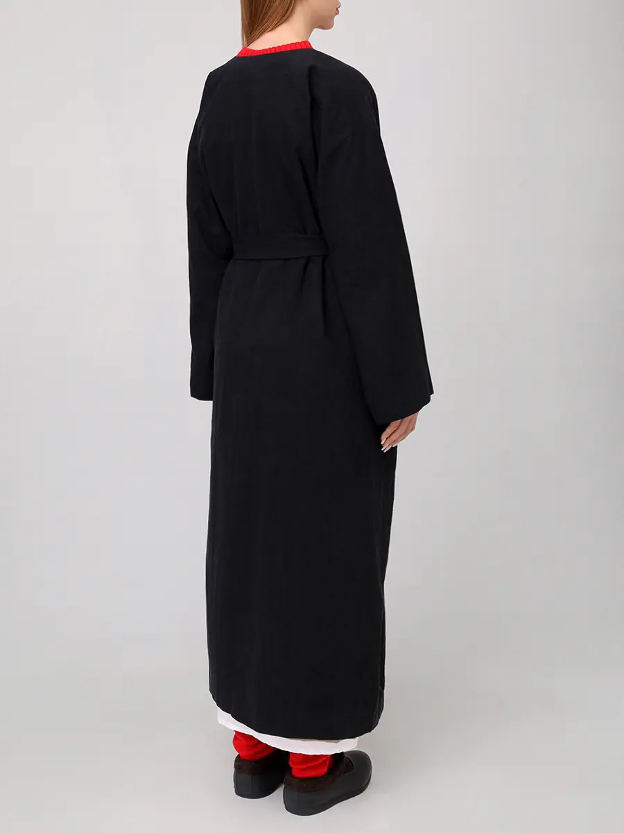 Плащ-кимоно из крапивной ткани "Кафтан"