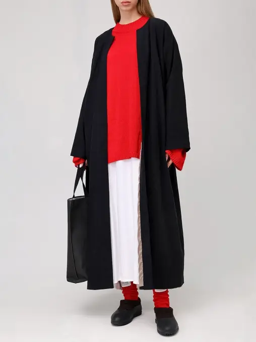 Плащ-кимоно из крапивной ткани "Кафтан" АРТЕЛЬ ВОСКРЕСЕНИЕ