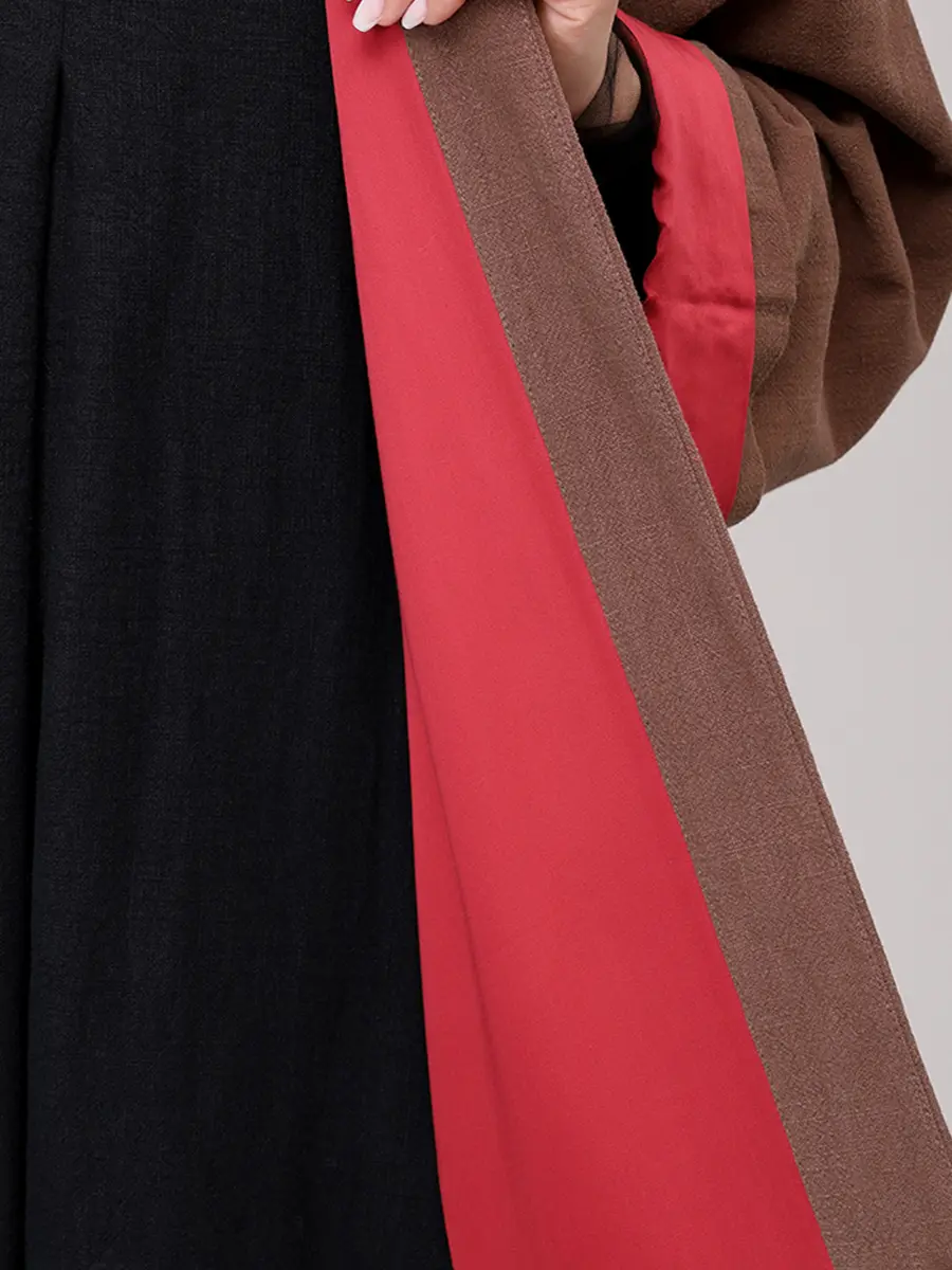 Плащ-кимоно из крапивной ткани "Кафтан"