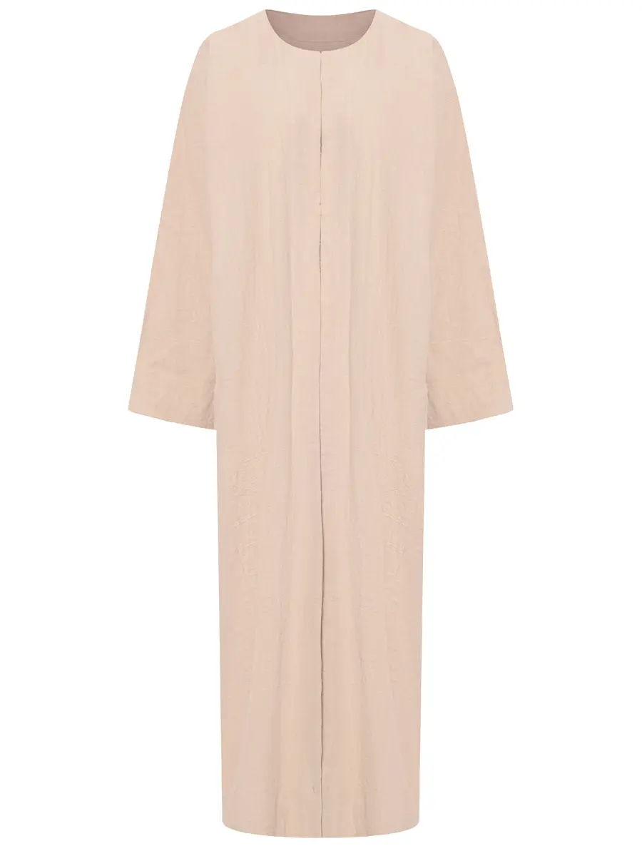 Плащ-кимоно из крапивной ткани "Кафтан"