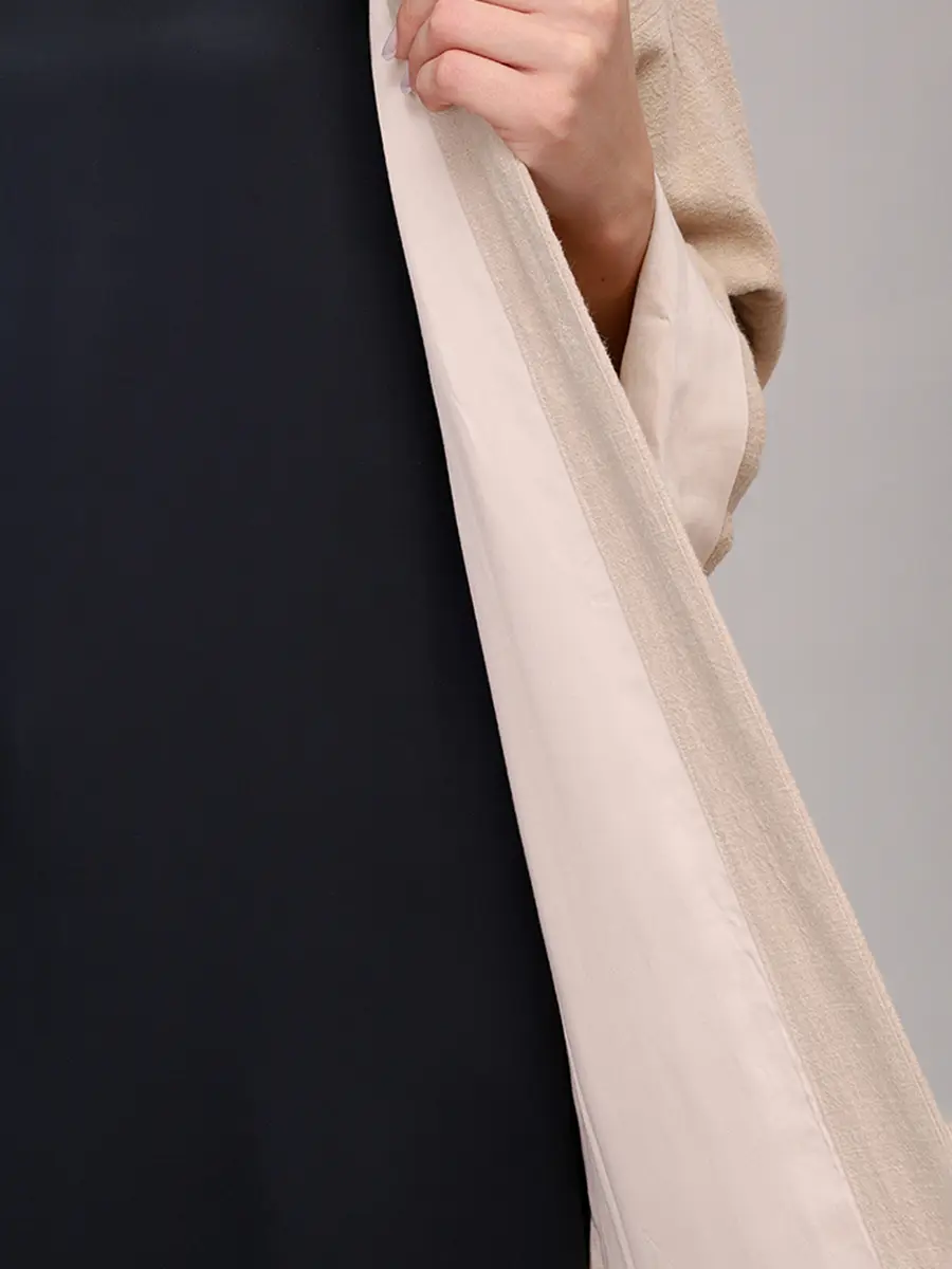 Плащ-кимоно из крапивной ткани "Кафтан"