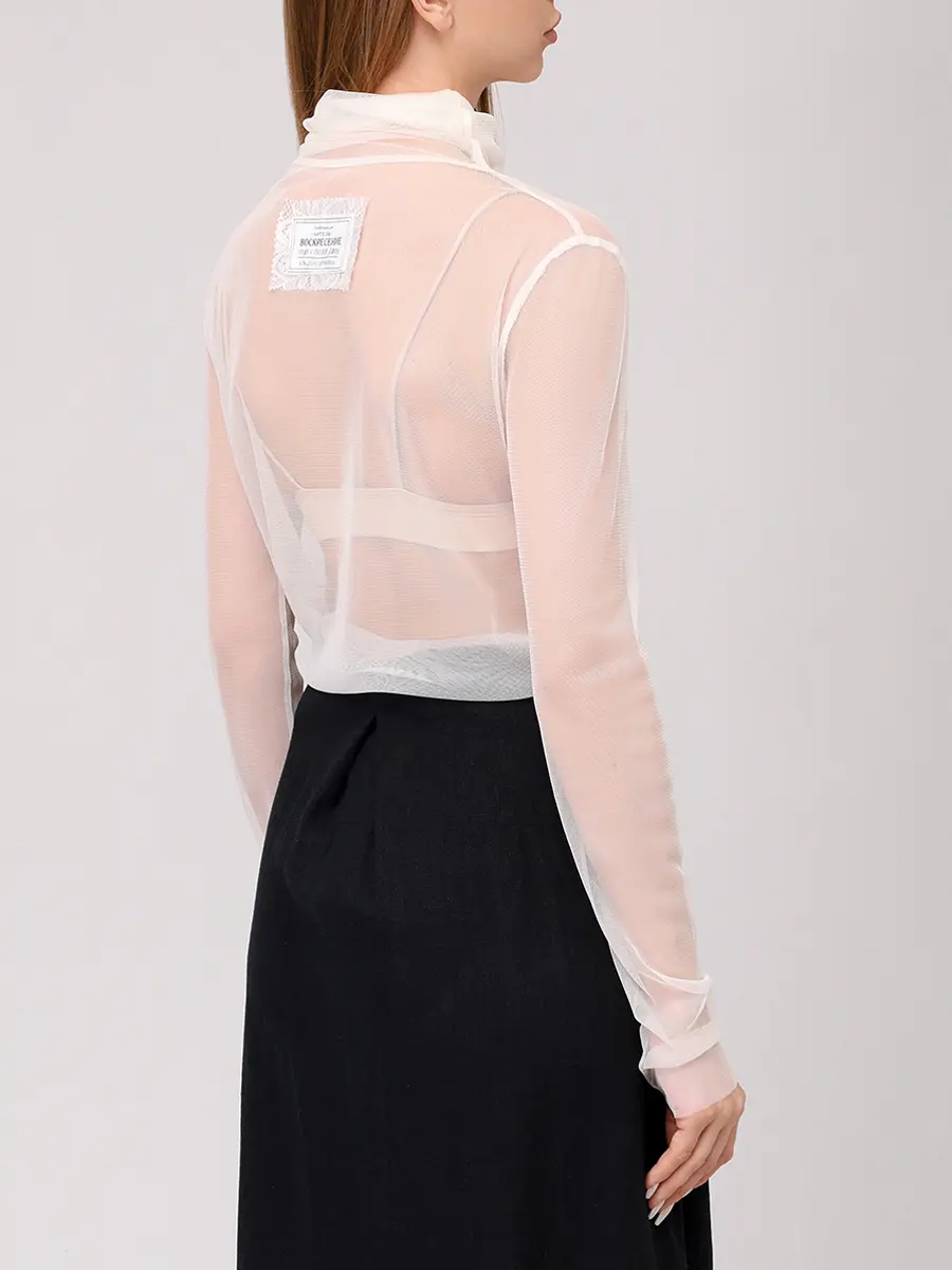 Водолазка из сетки "Долгорукавка"