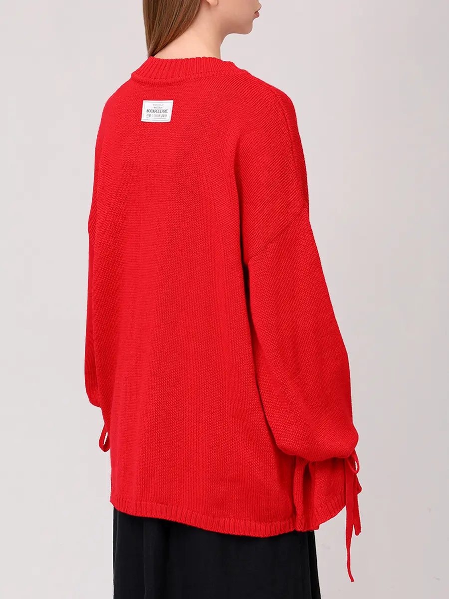 Свитер из шерсти мериноса "Долгорукавка"