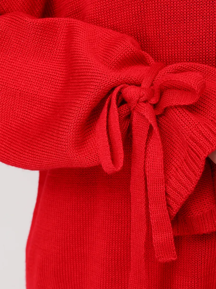 Свитер из шерсти мериноса "Долгорукавка"