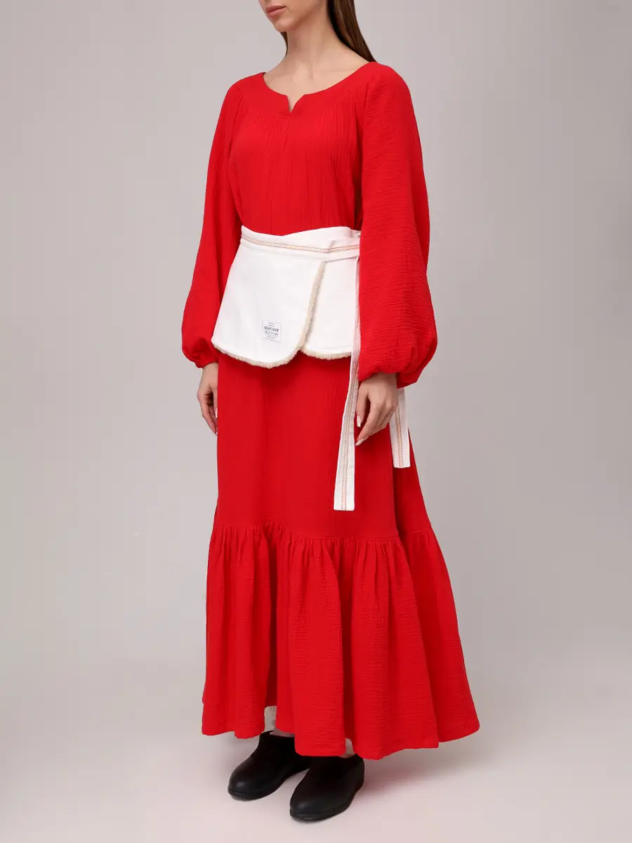 Баска джинсовая на меху