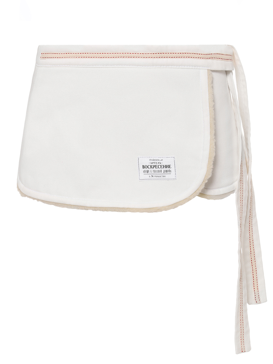 Баска джинсовая на меху