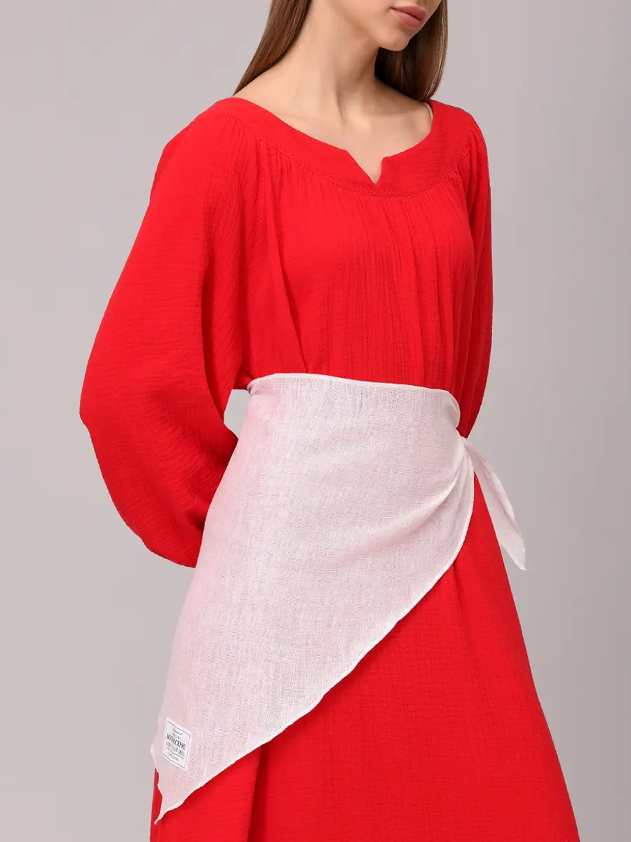 Косынка льняная