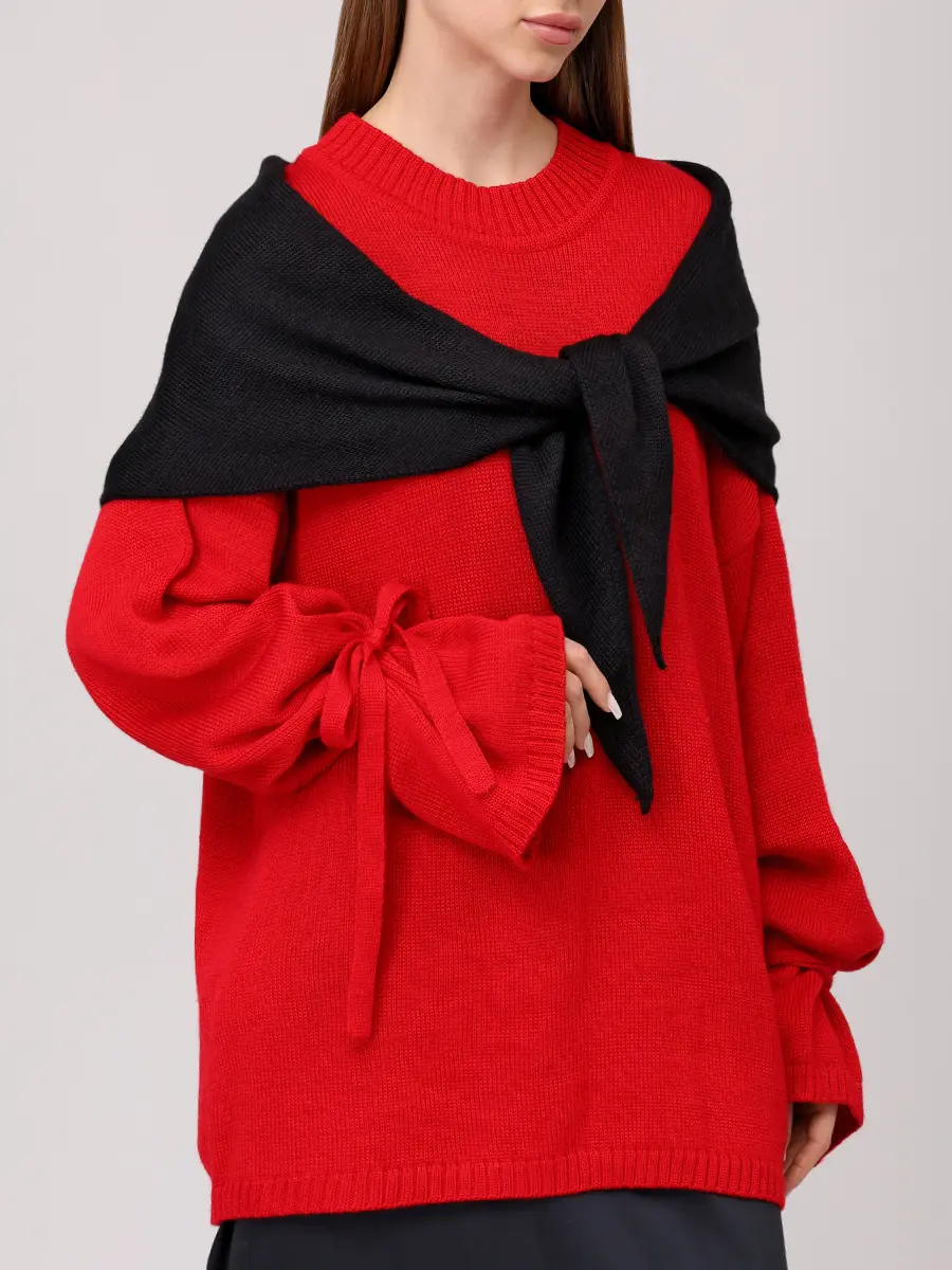 Косынка из шерсти мериноса