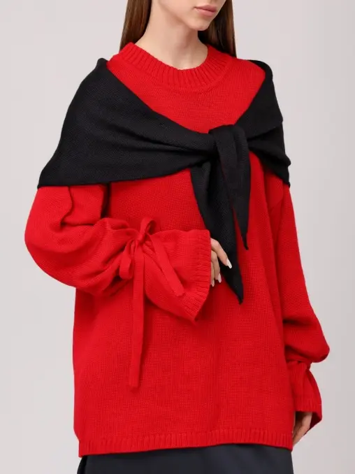 Косынка из шерсти мериноса АРТЕЛЬ ВОСКРЕСЕНИЕ