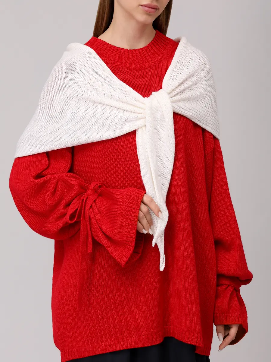 Косынка из шерсти мериноса