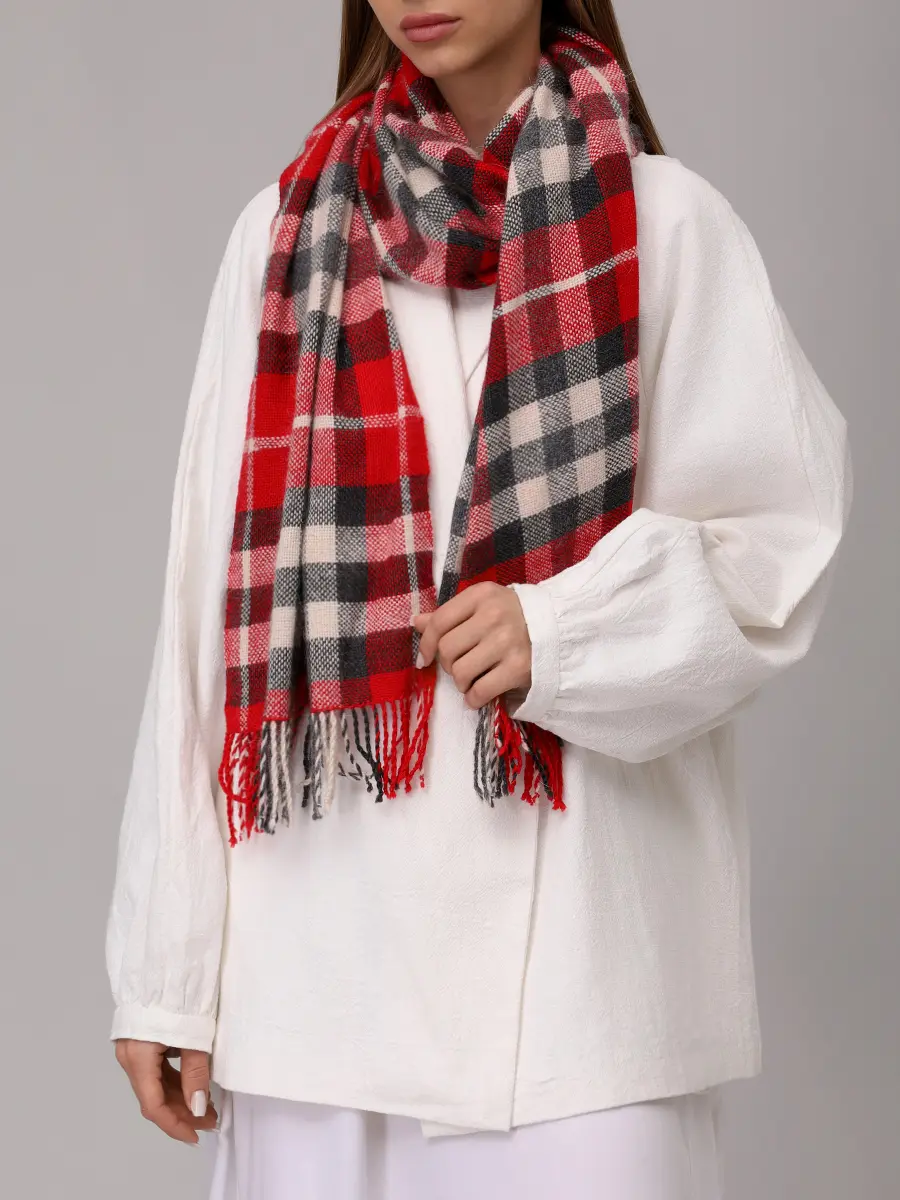 Шарф из шерсти мериноса